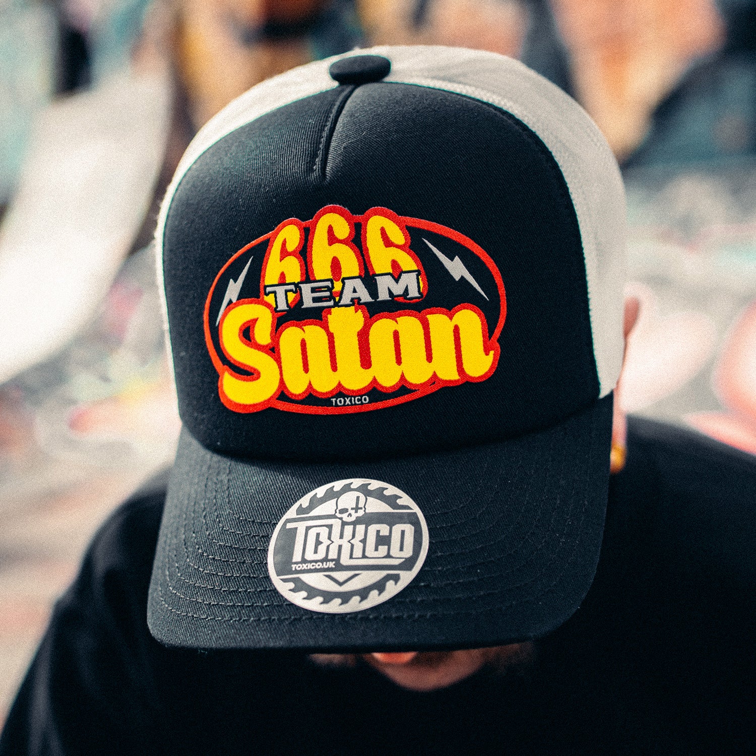 666 Team Satan Trucker Hat