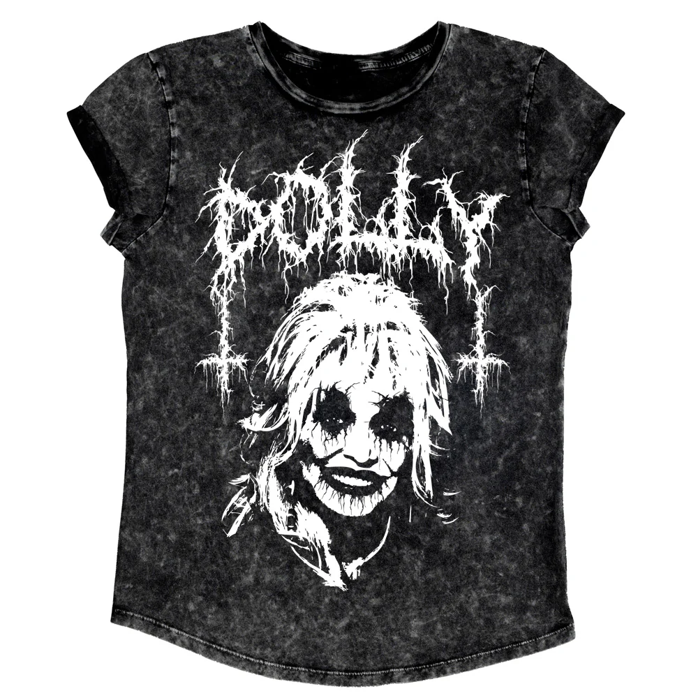 BM Dolly Rolled Sleeve Tee - Image 3
