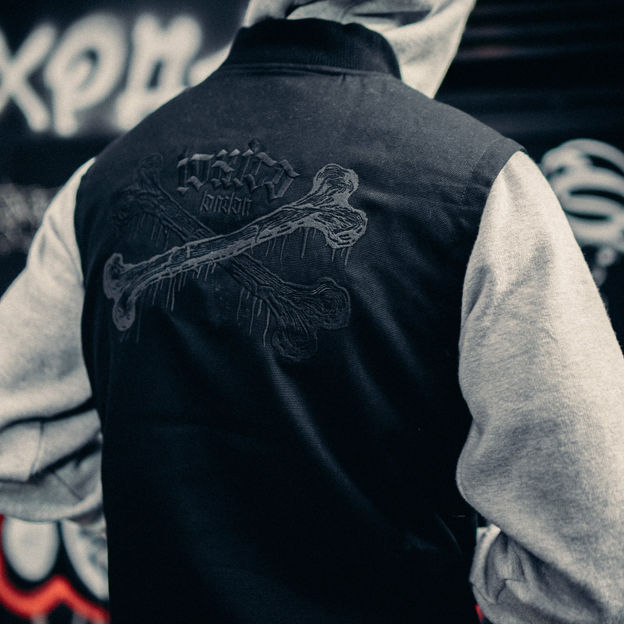 Bones Canvas Work Vest - Image 3