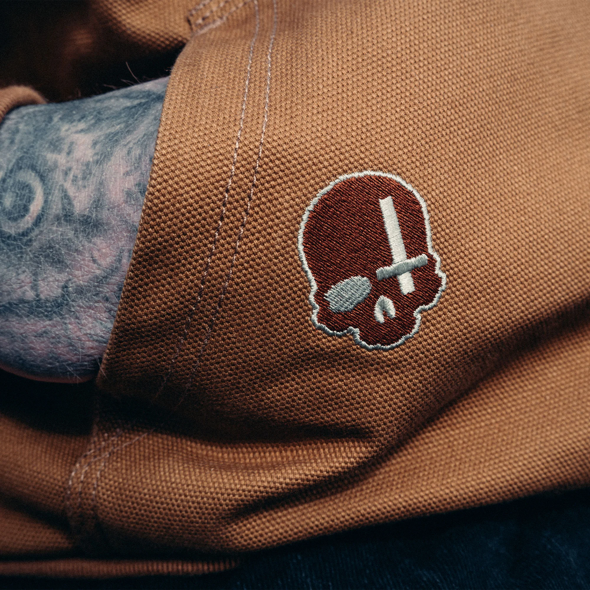 Canvas Hooded Work Jacket - Image 3