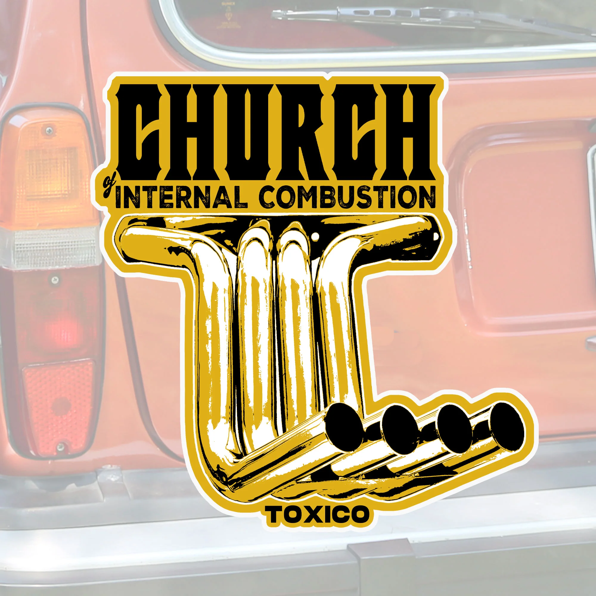 Church Pipes Sticker