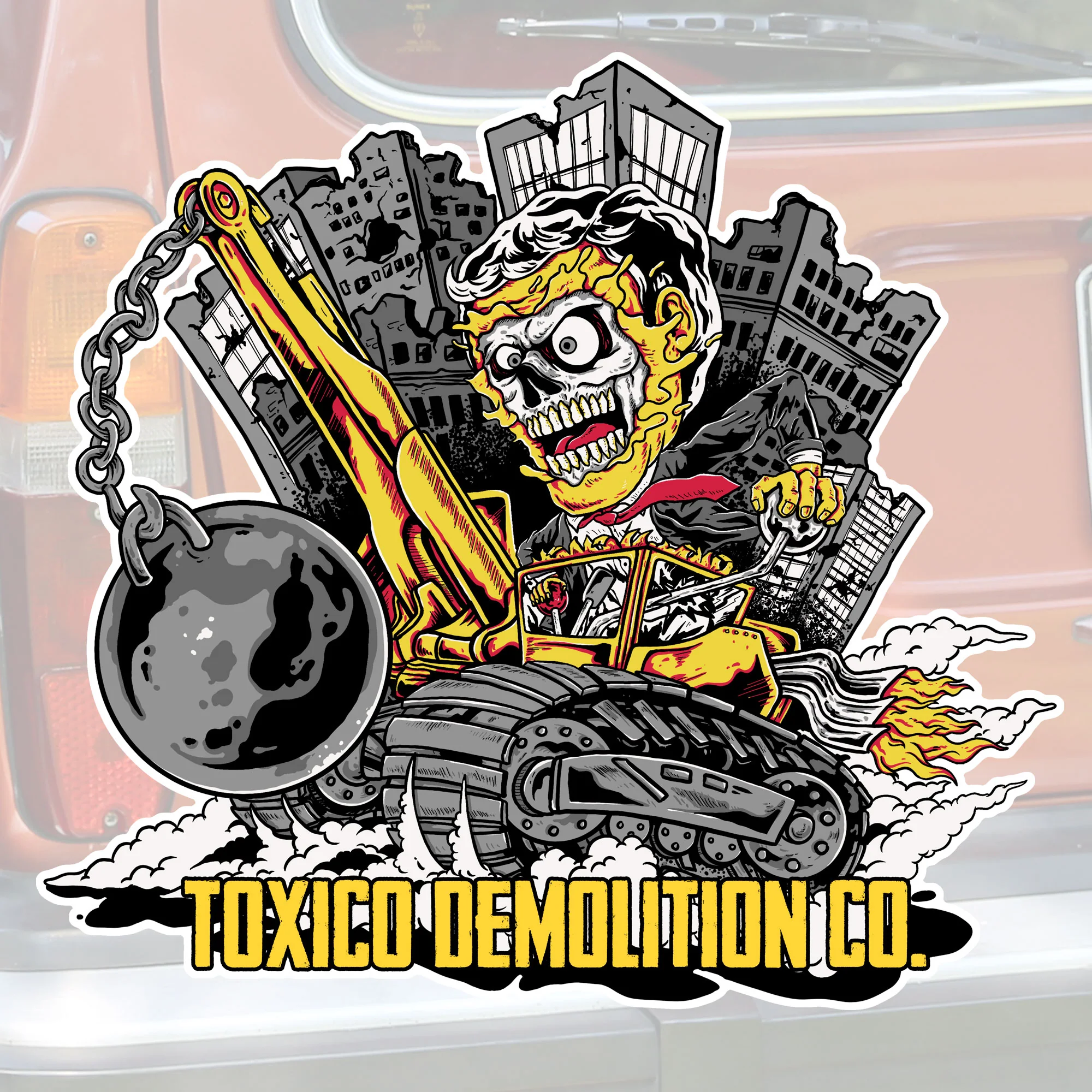 Demolition Sticker