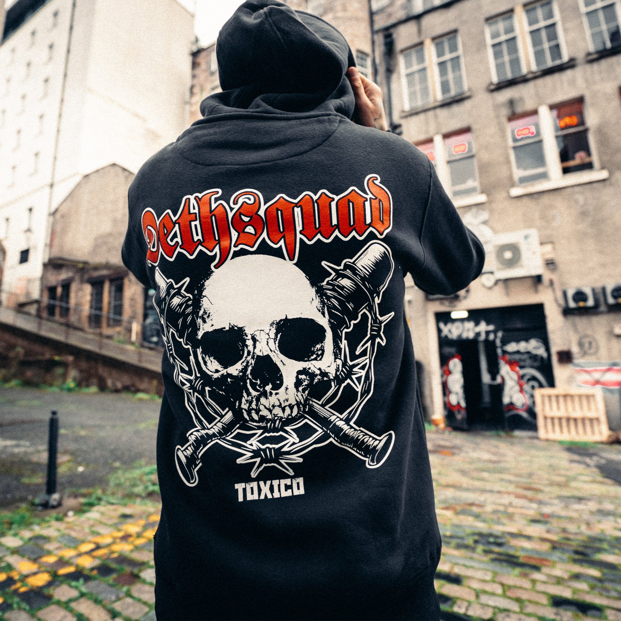 Deth Squad Barb Pullover Hood - Image 3