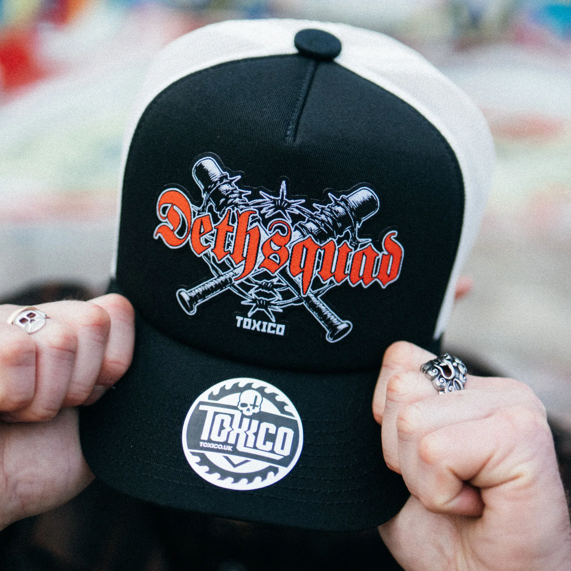 Deth Squad Barb Trucker Hat