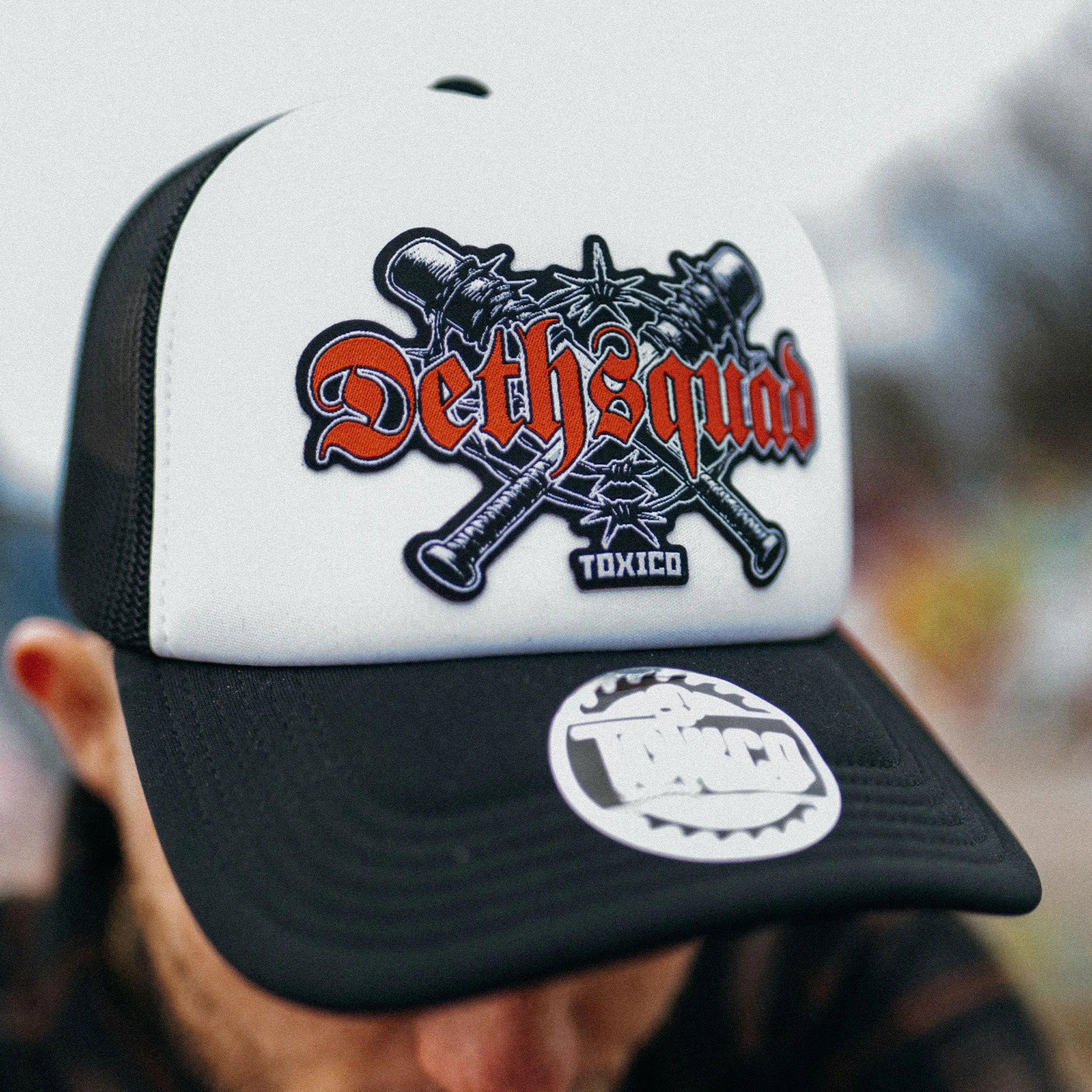 Deth Squad Barb Trucker Hat - Image 2