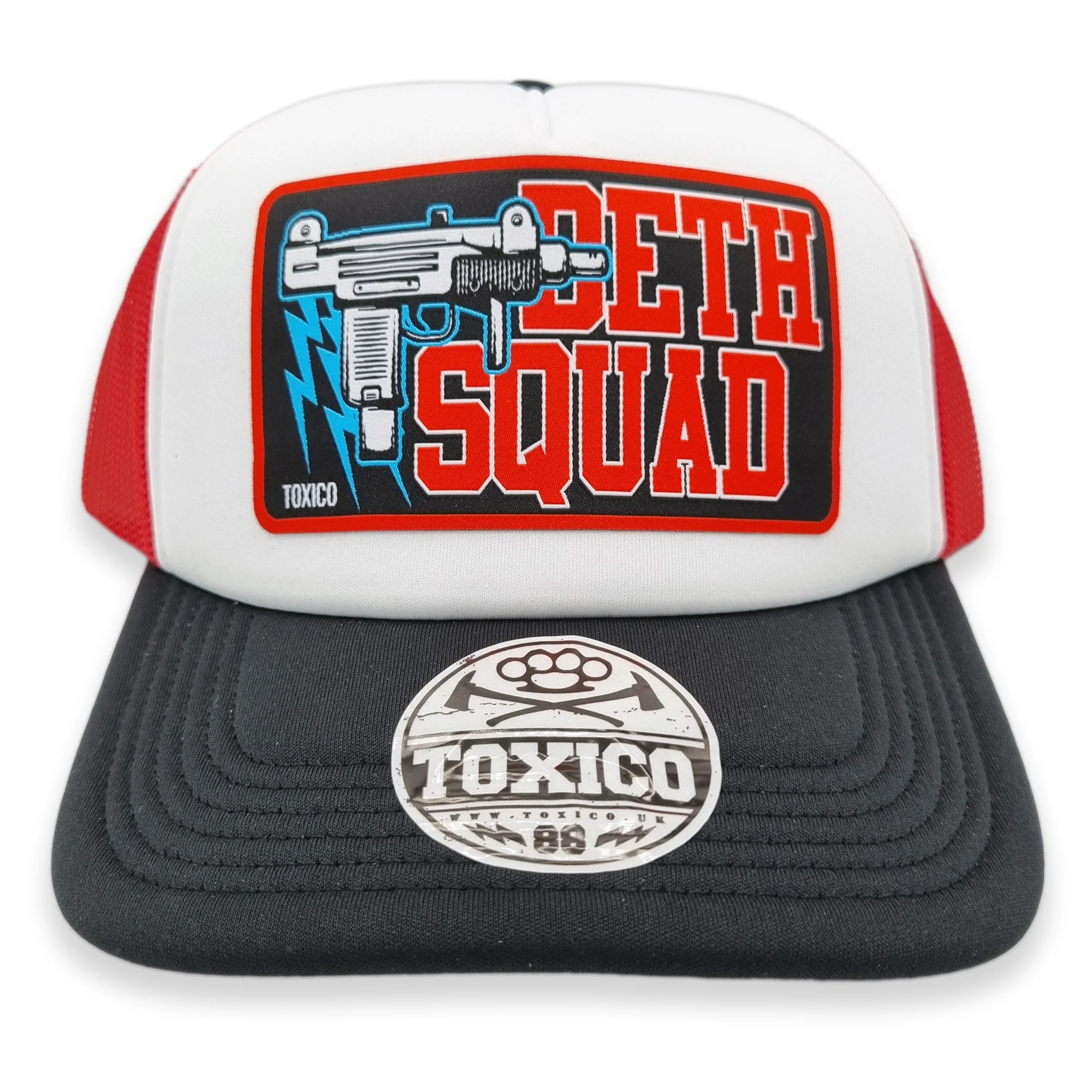 Deth Squad Uzi Trucker Hat - Image 3