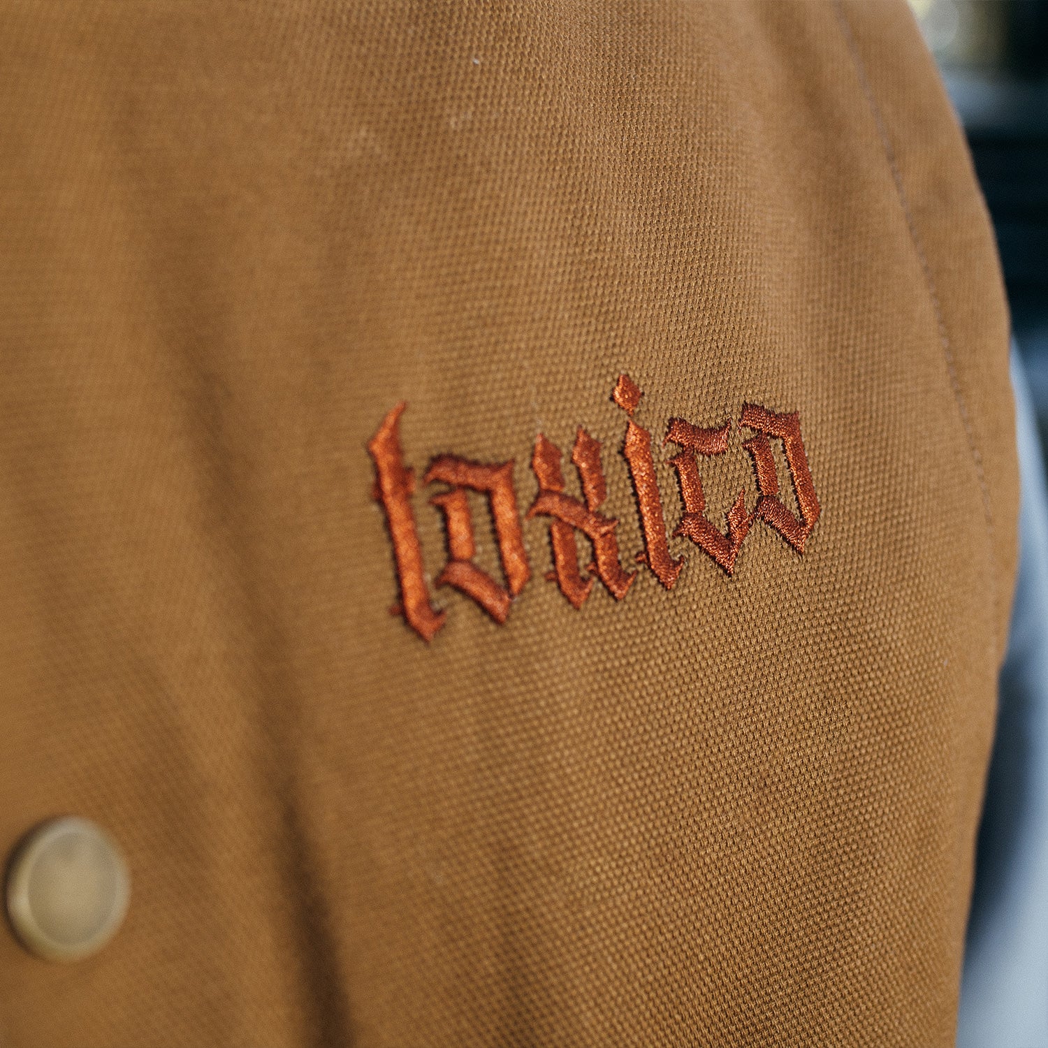 Duster Wreath Canvas Work Vest - Image 4