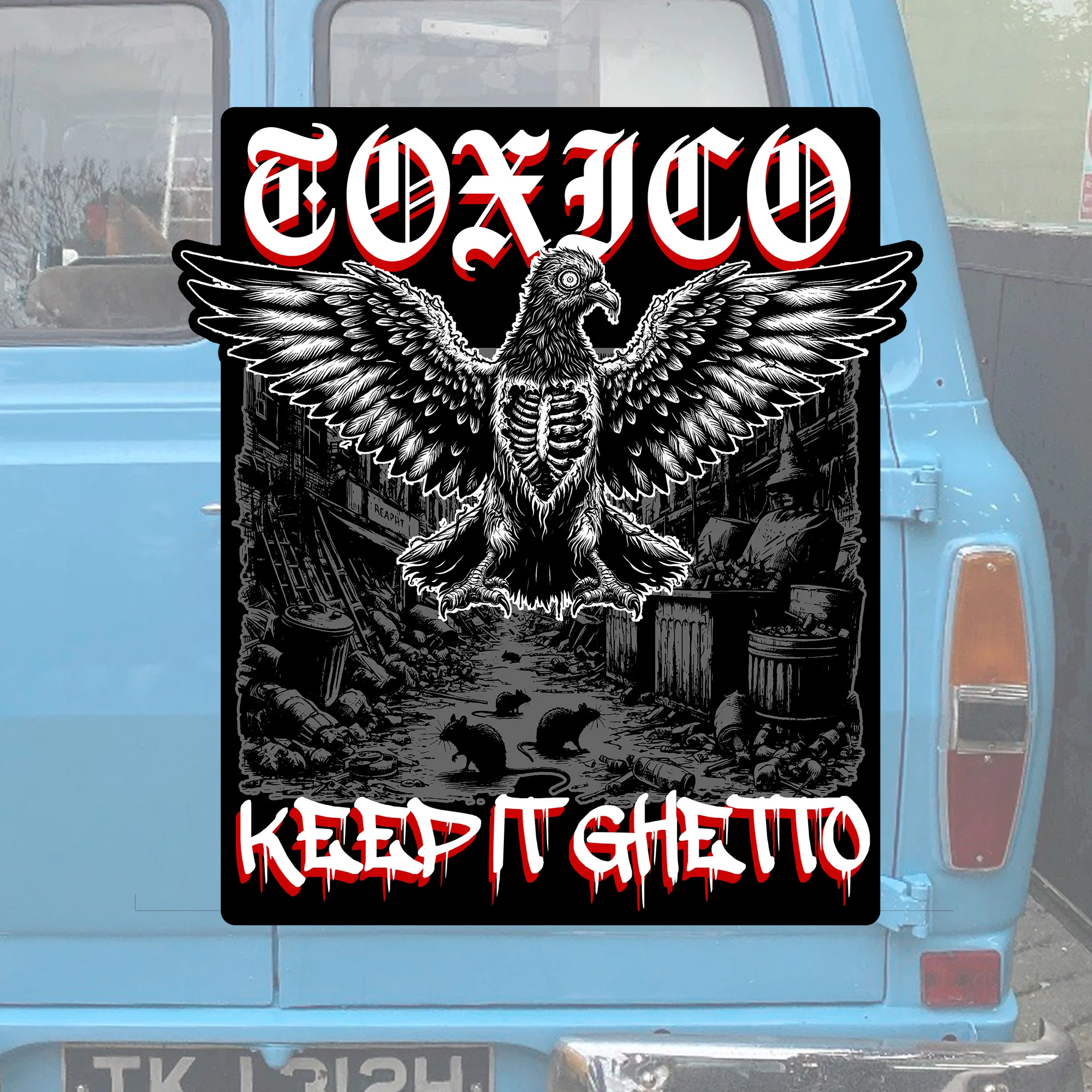 Ghetto Bird Sticker