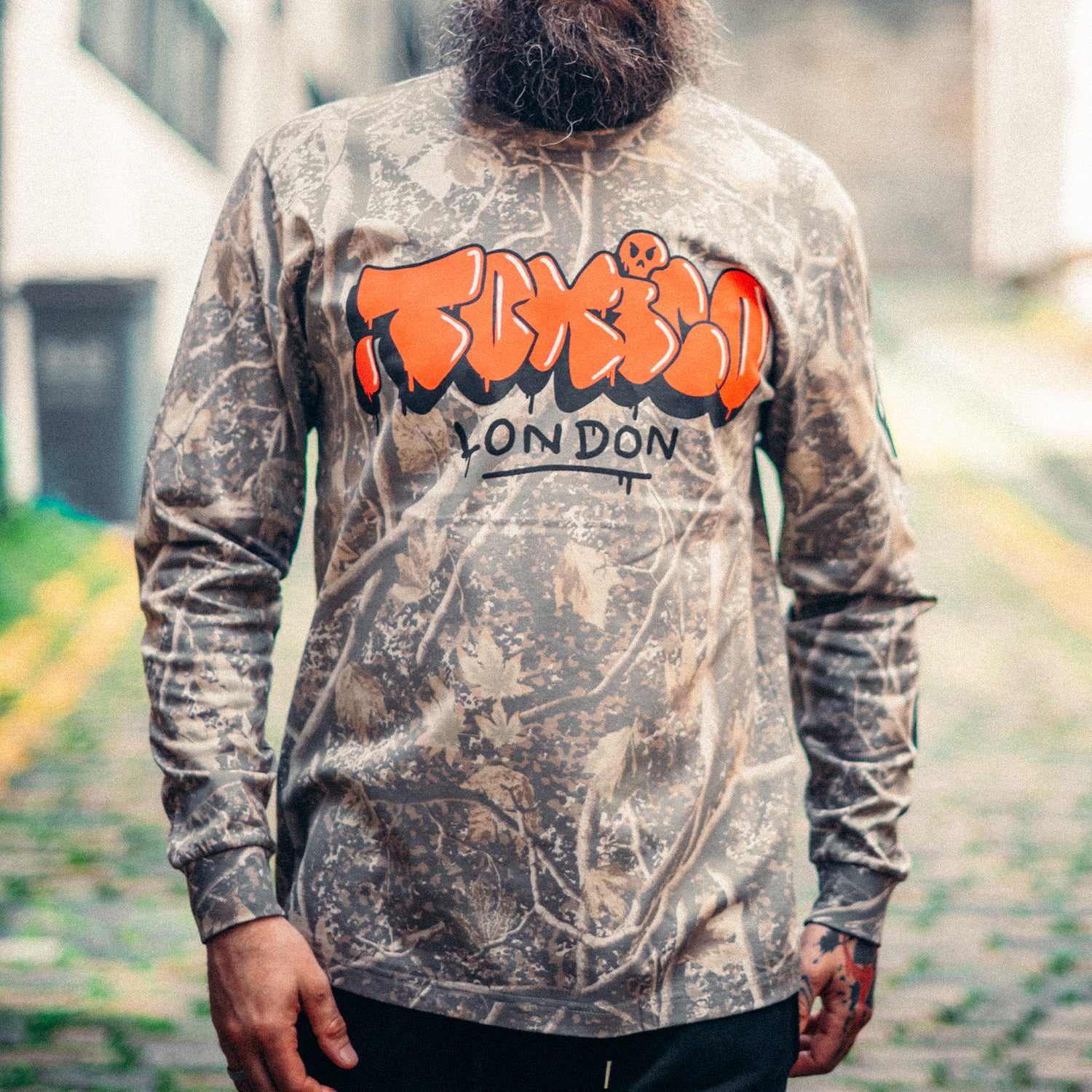 Graff Bombs Camo Longsleeve - Image 4