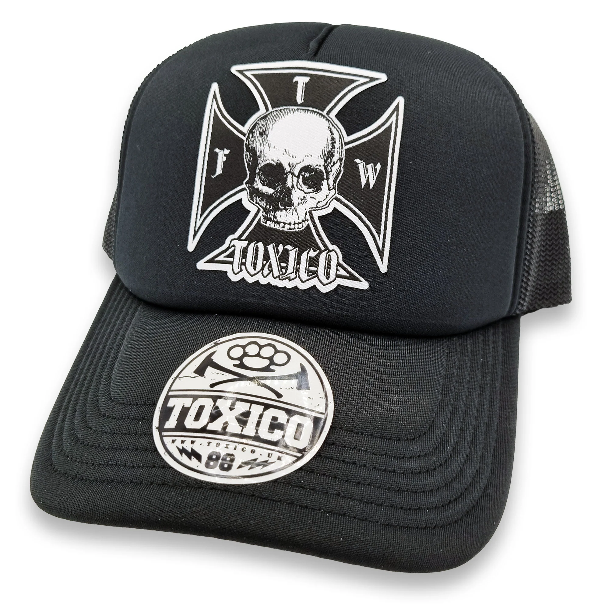 Iron Cross Trucker Hat - Image 3