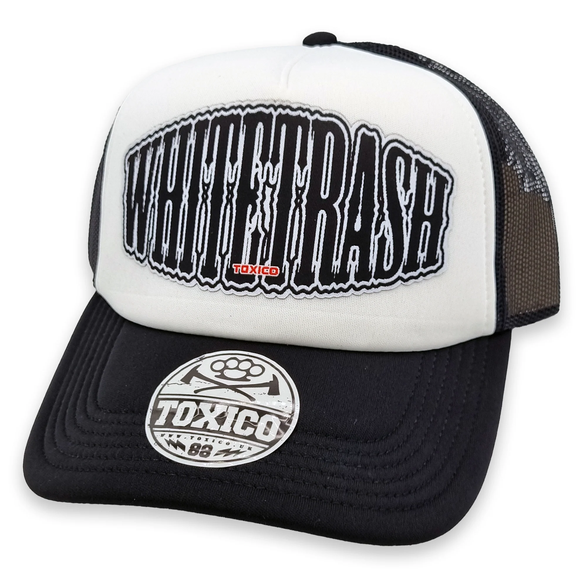 Whitetrash Trucker Hat - Image 3