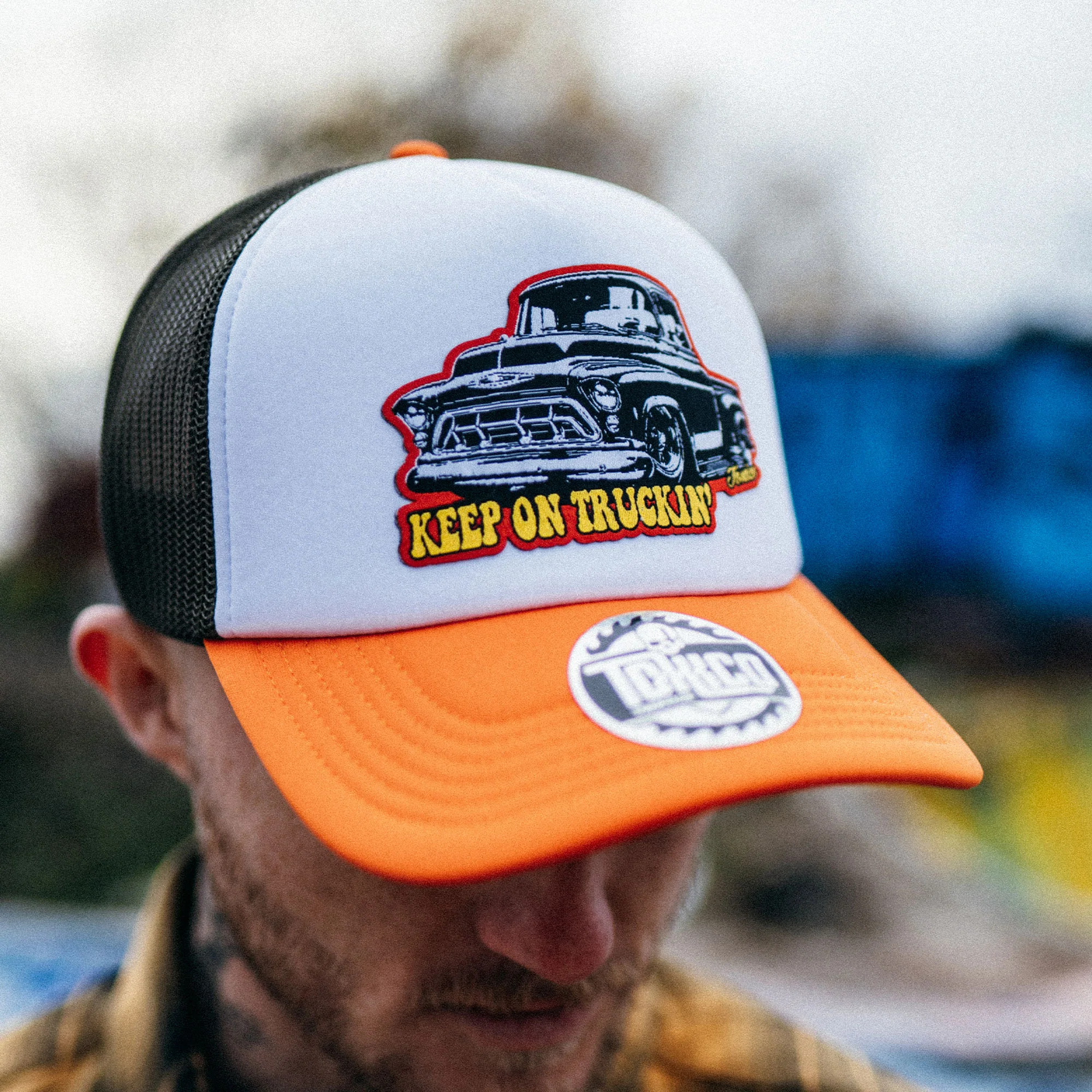 Keep On Truckin' Trucker Hat