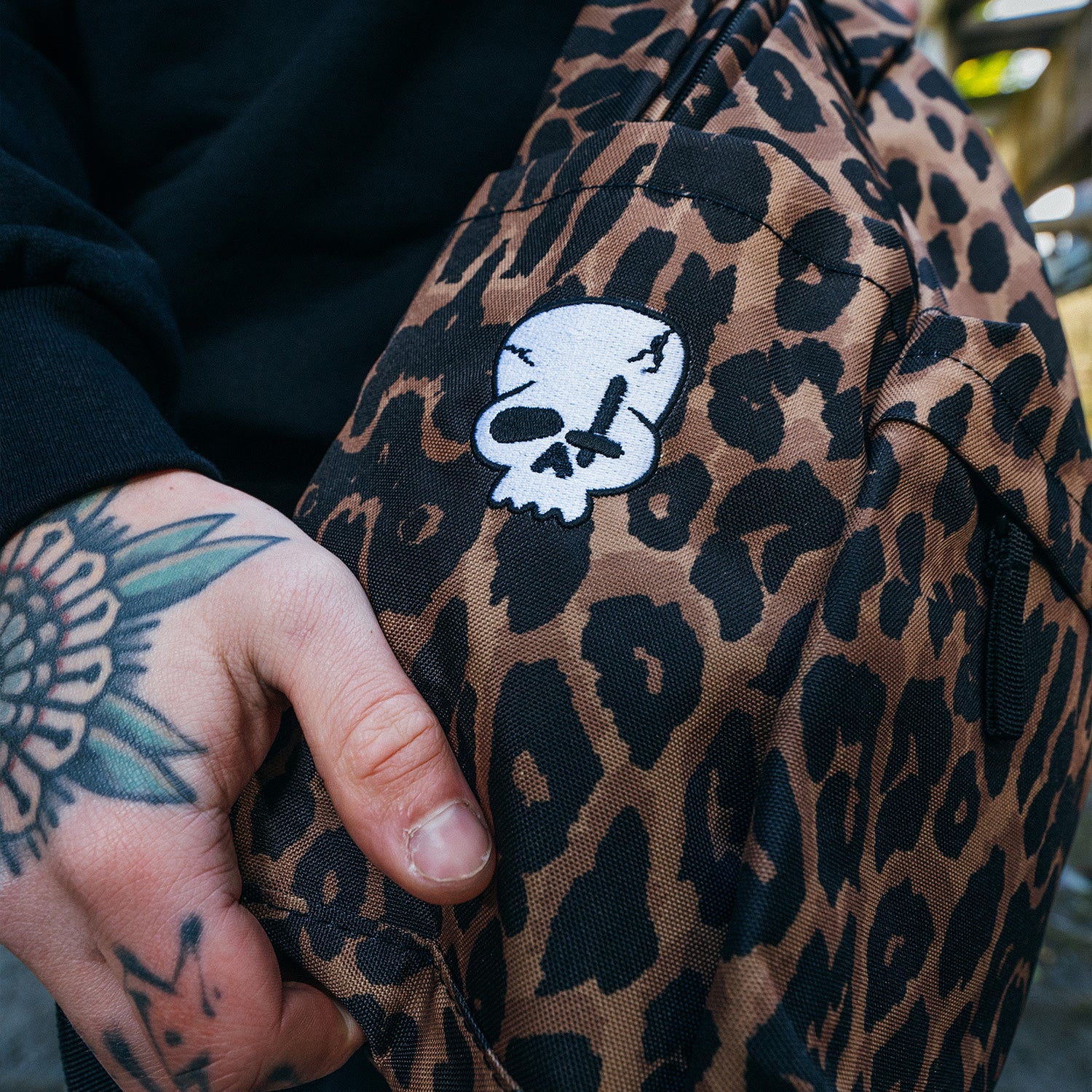 Leopard Print Backpack - Image 4