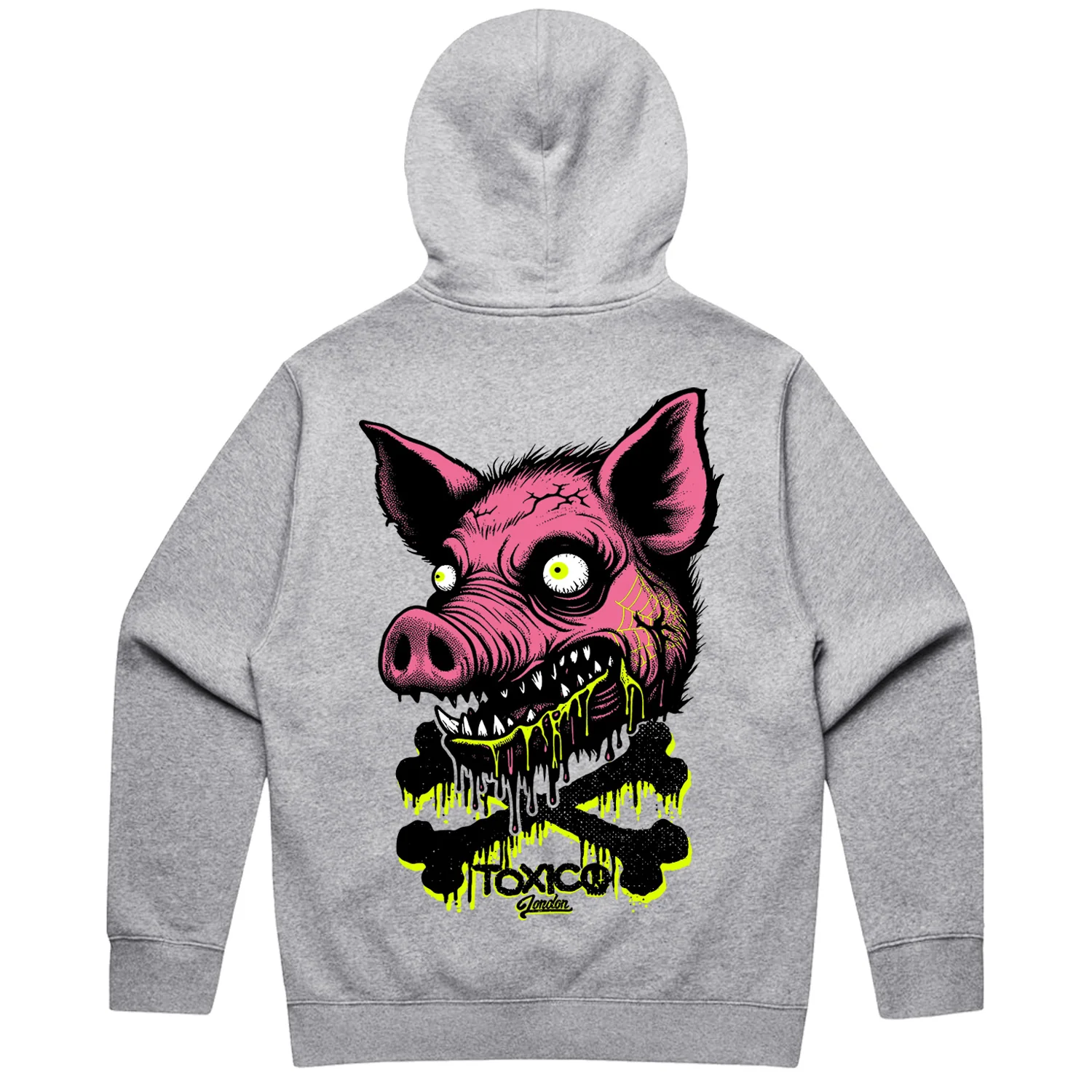 Psycho Pig Pullover Hood - Image 4