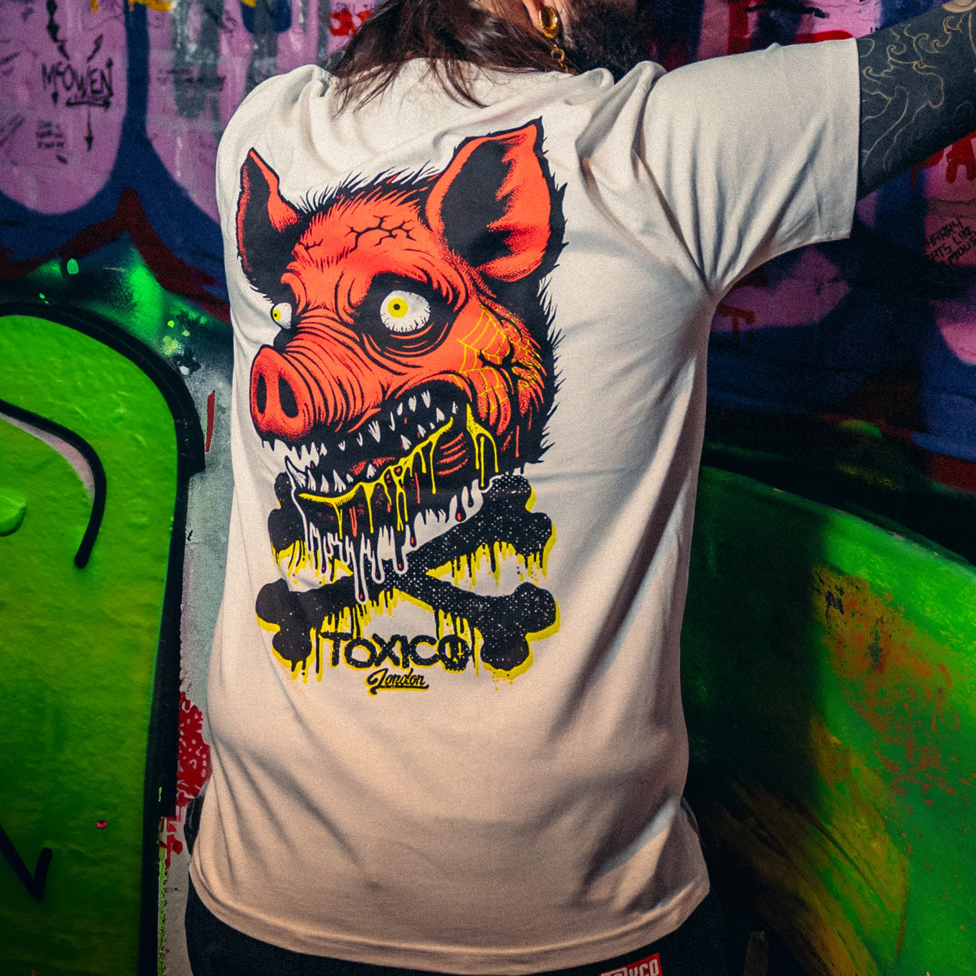 Psycho Pig Tee - Image 3