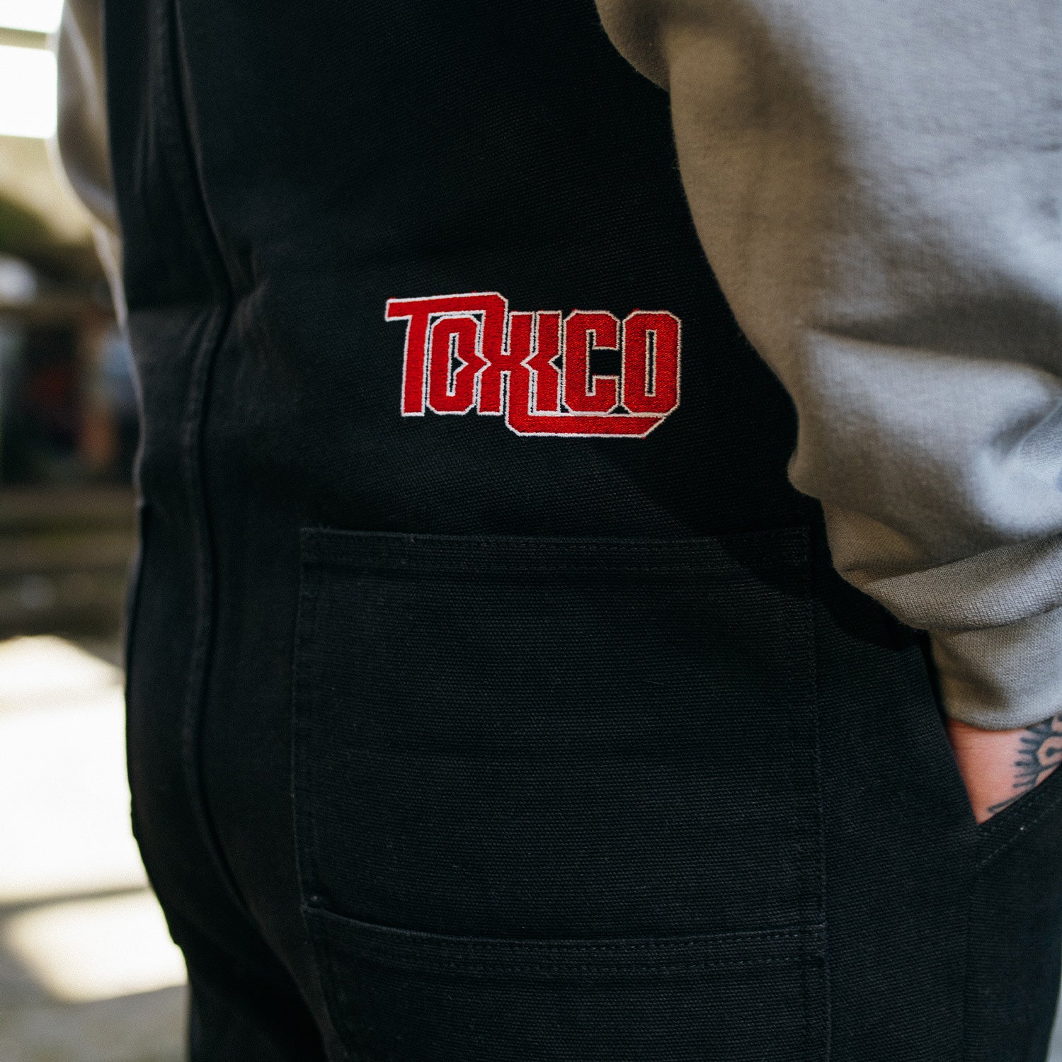 Rednek Pig Canvas Overalls - Image 3
