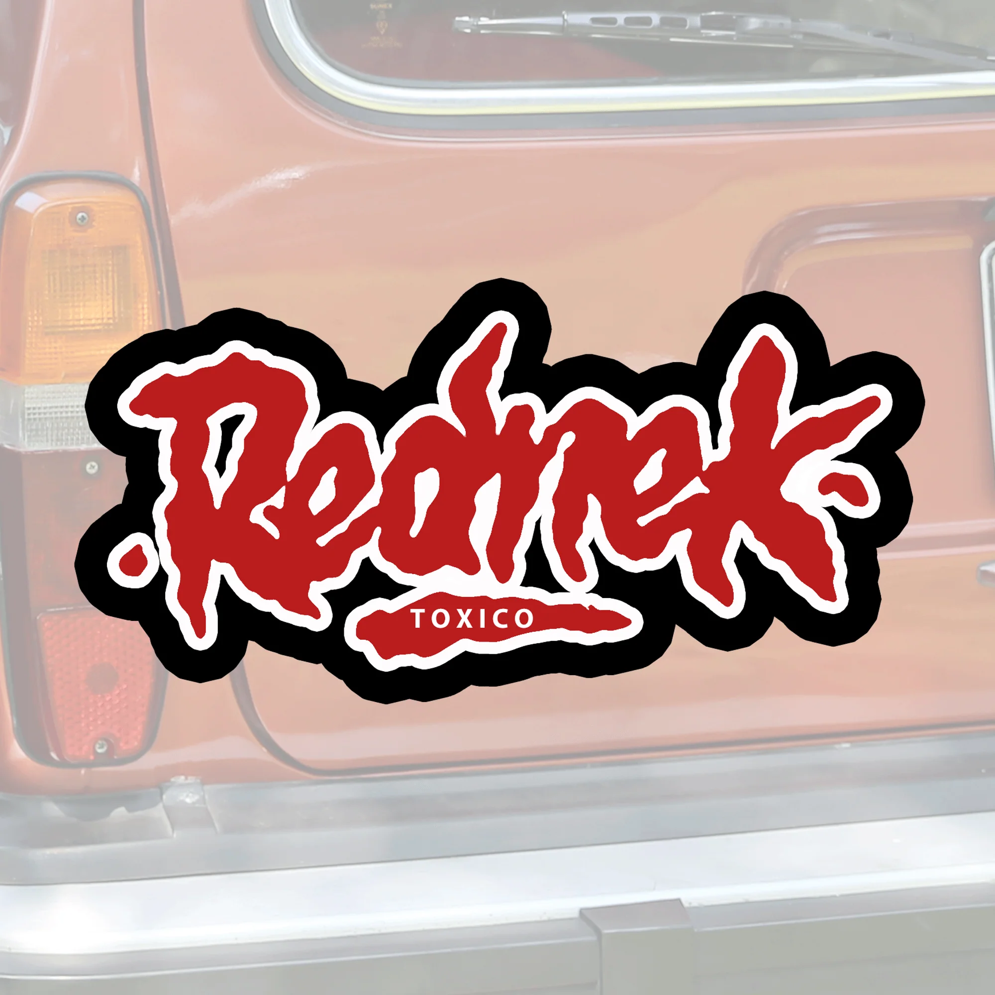 Rednek Sketch Sticker