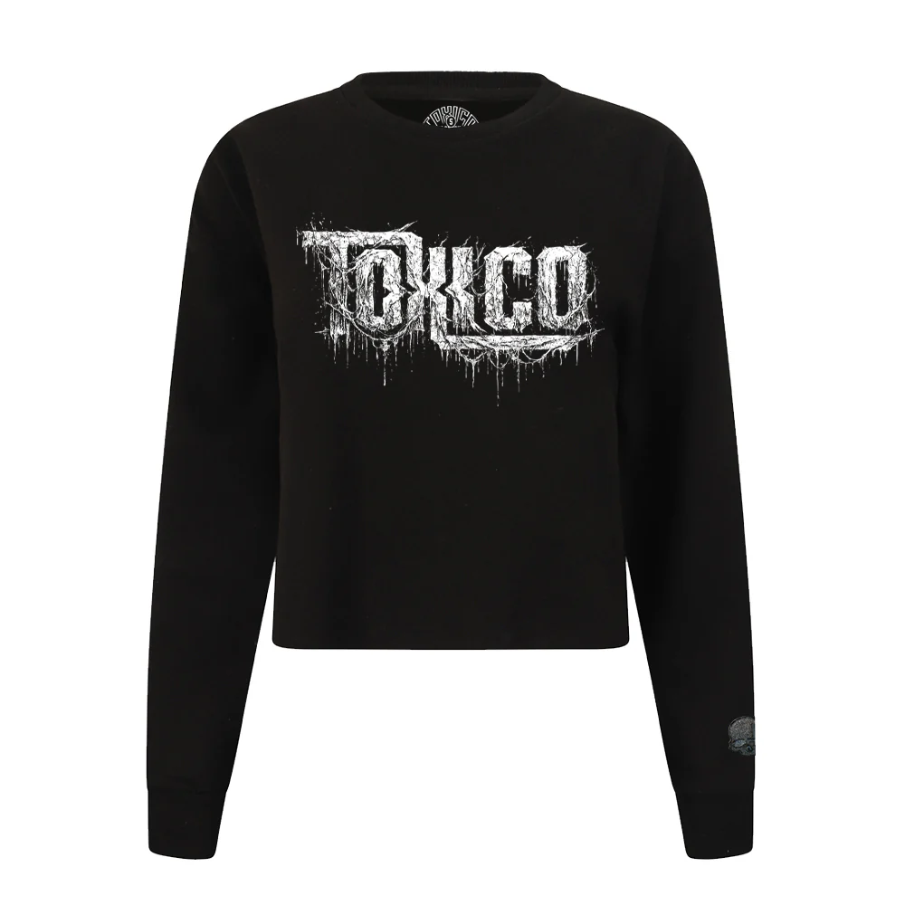 Rotten Logo Cropped Sweat - Image 4