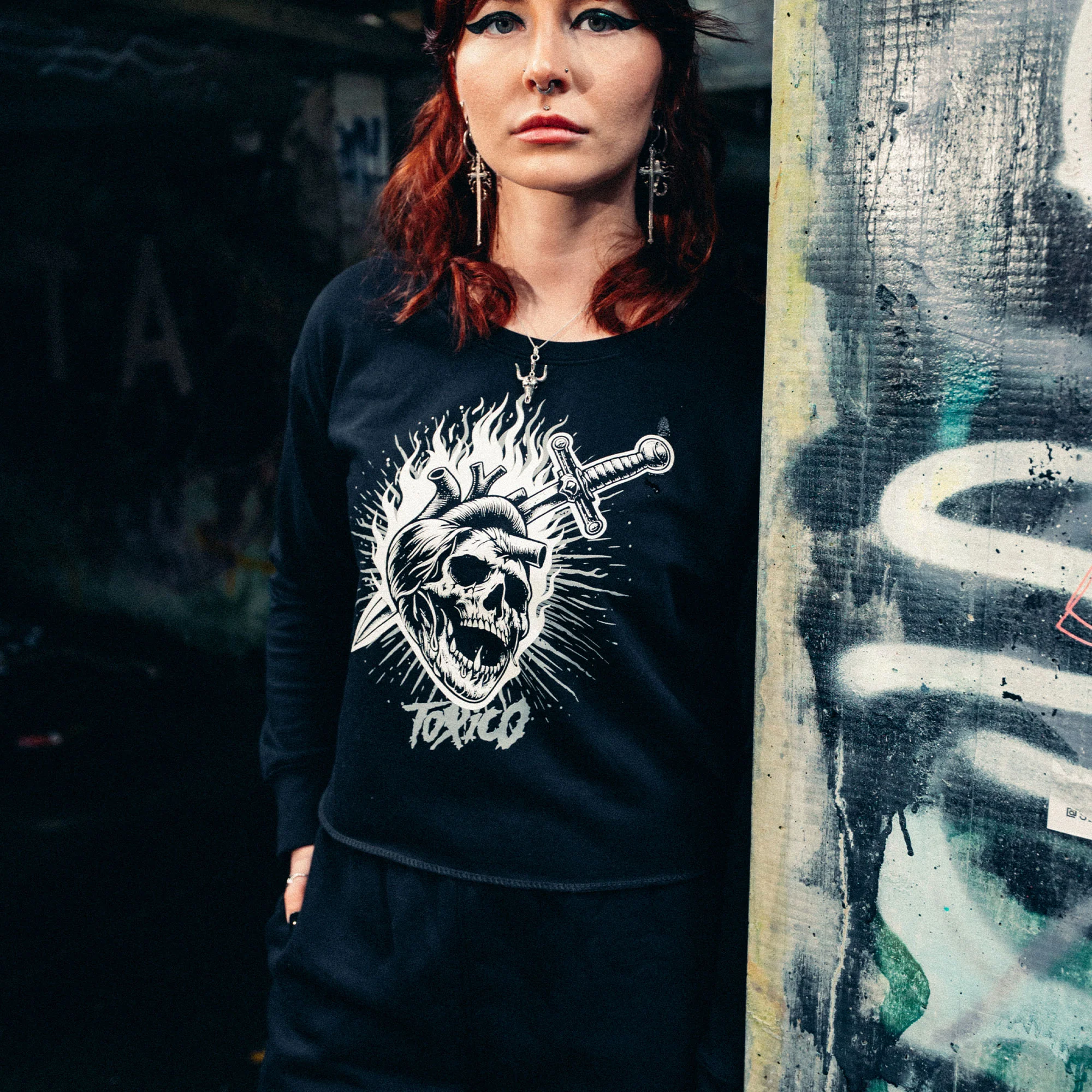 Sacred Cropped Sweat - Image 5
