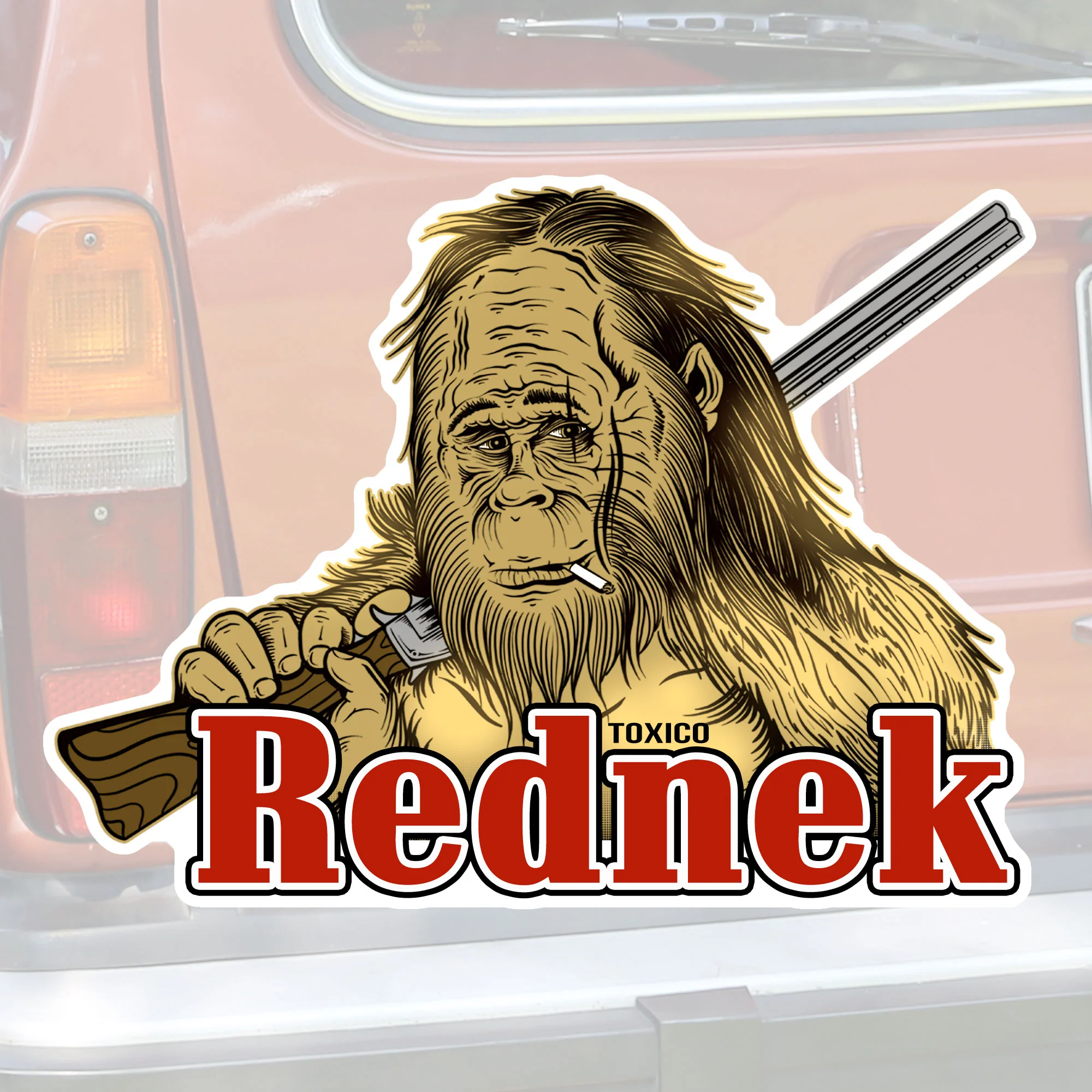 Sasquatch Country Sticker