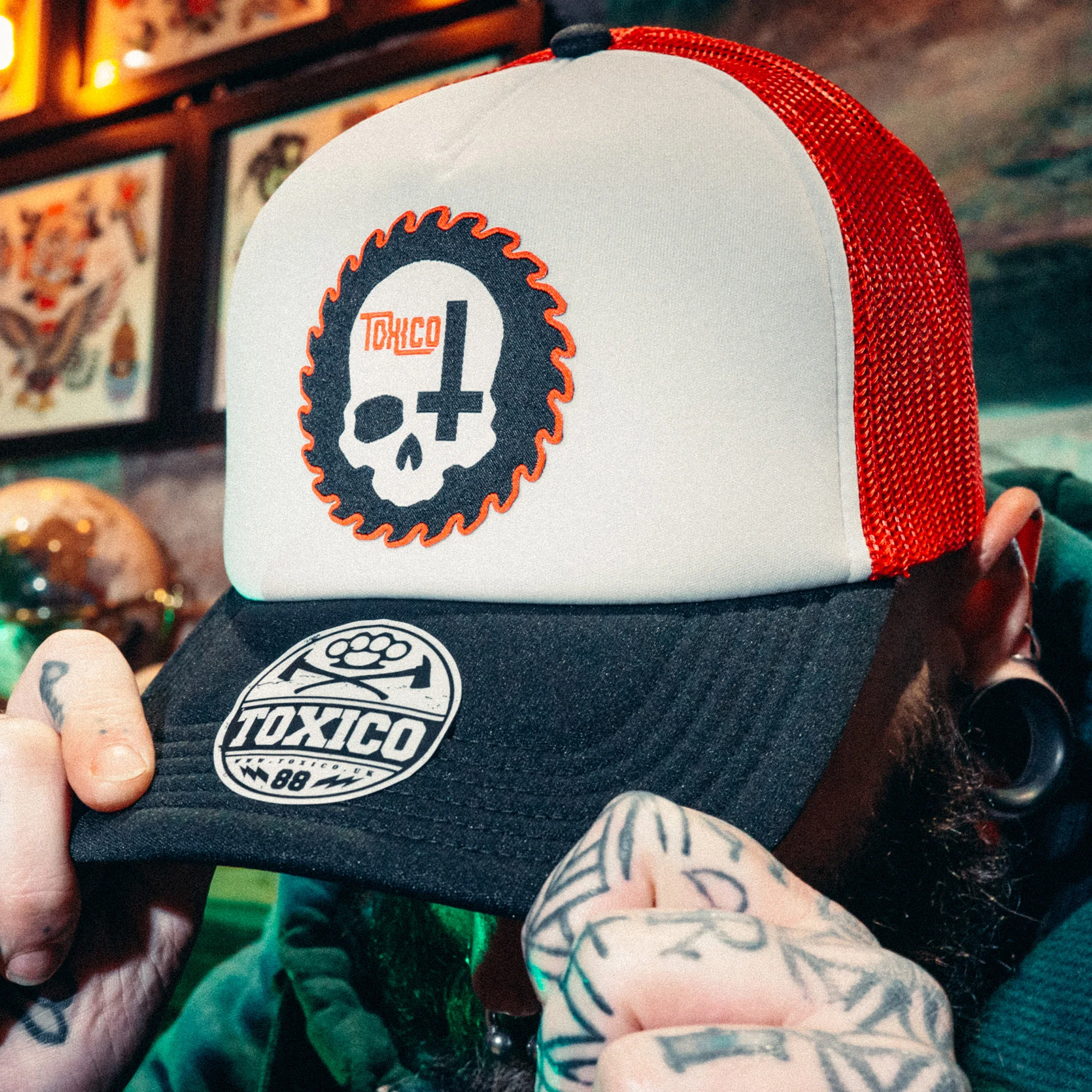 Sawblade Trucker Hat