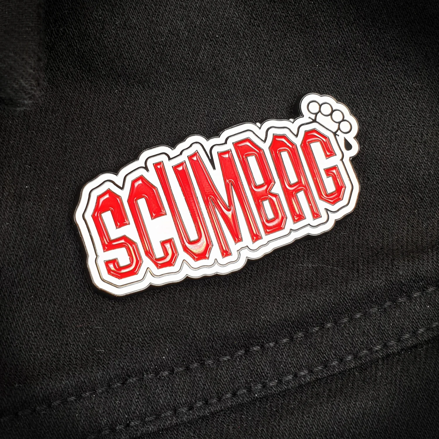 Scumbag Enamel Pin - Image 2
