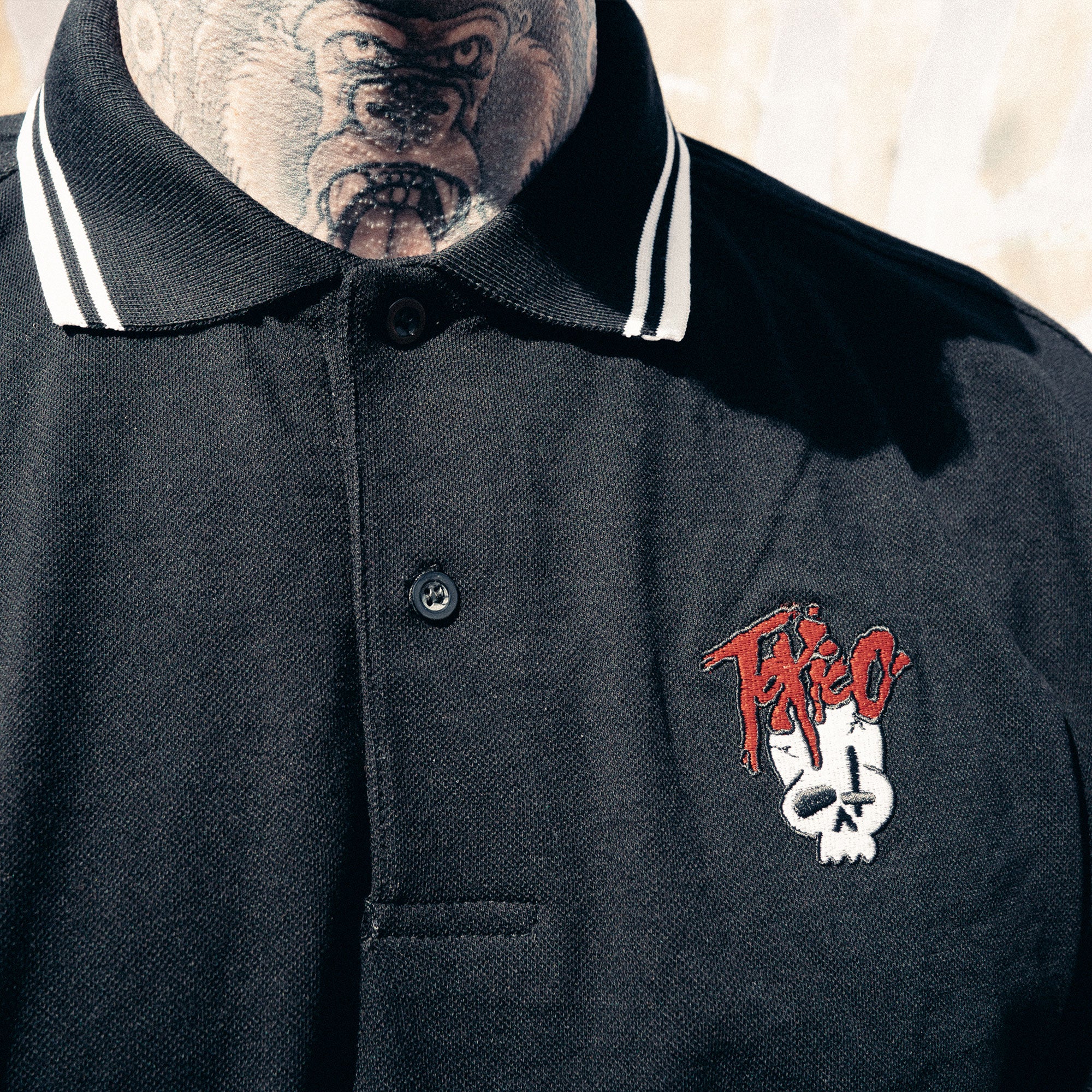 Skully Polo Shirt - Image 3