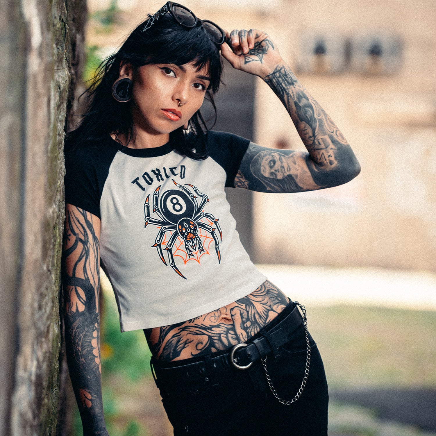 Spider Raglan Baby Tee - Image 3
