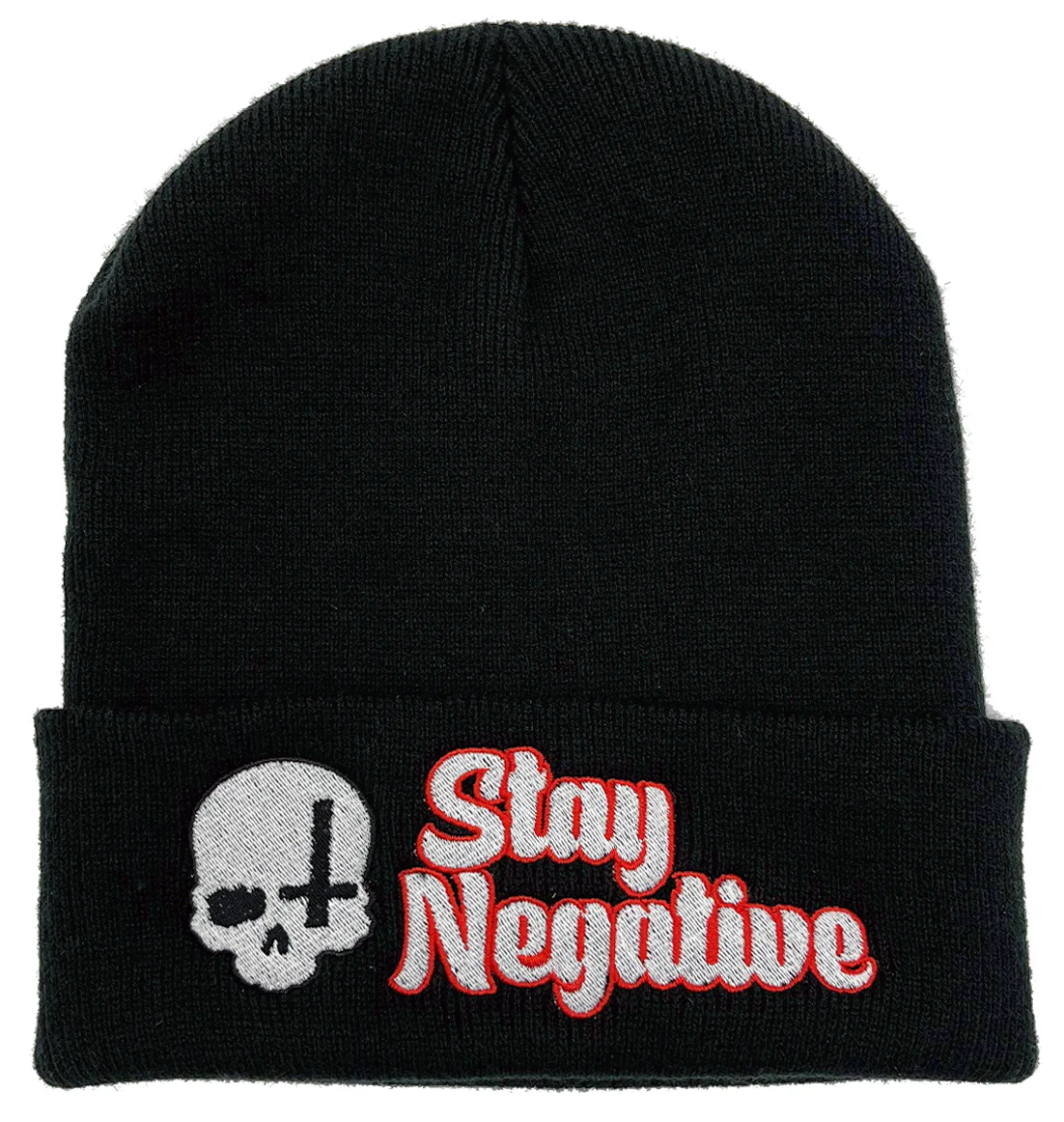 Stay Negative Beanie - Image 4