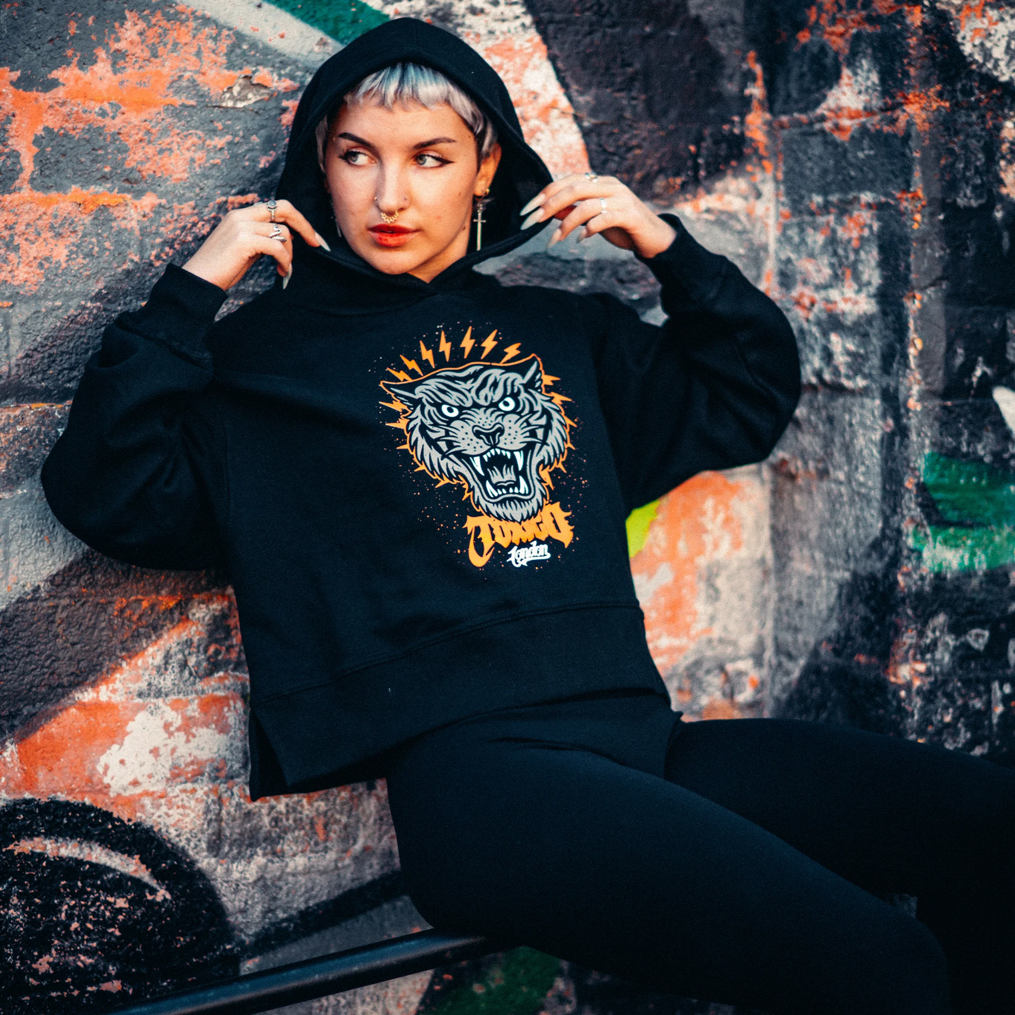 Tiger Cropped Hood - Image 3