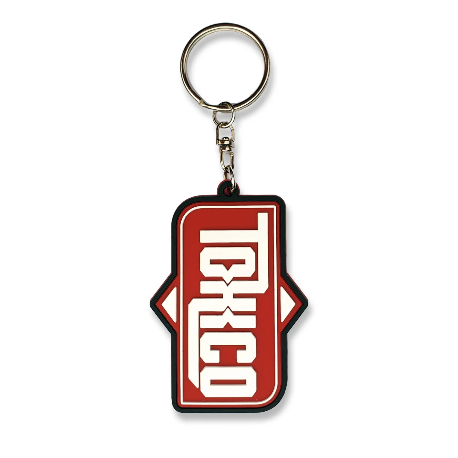 Toxico Badge Keychain