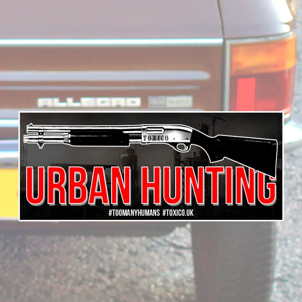 Urban Hunting Bumper Sticker