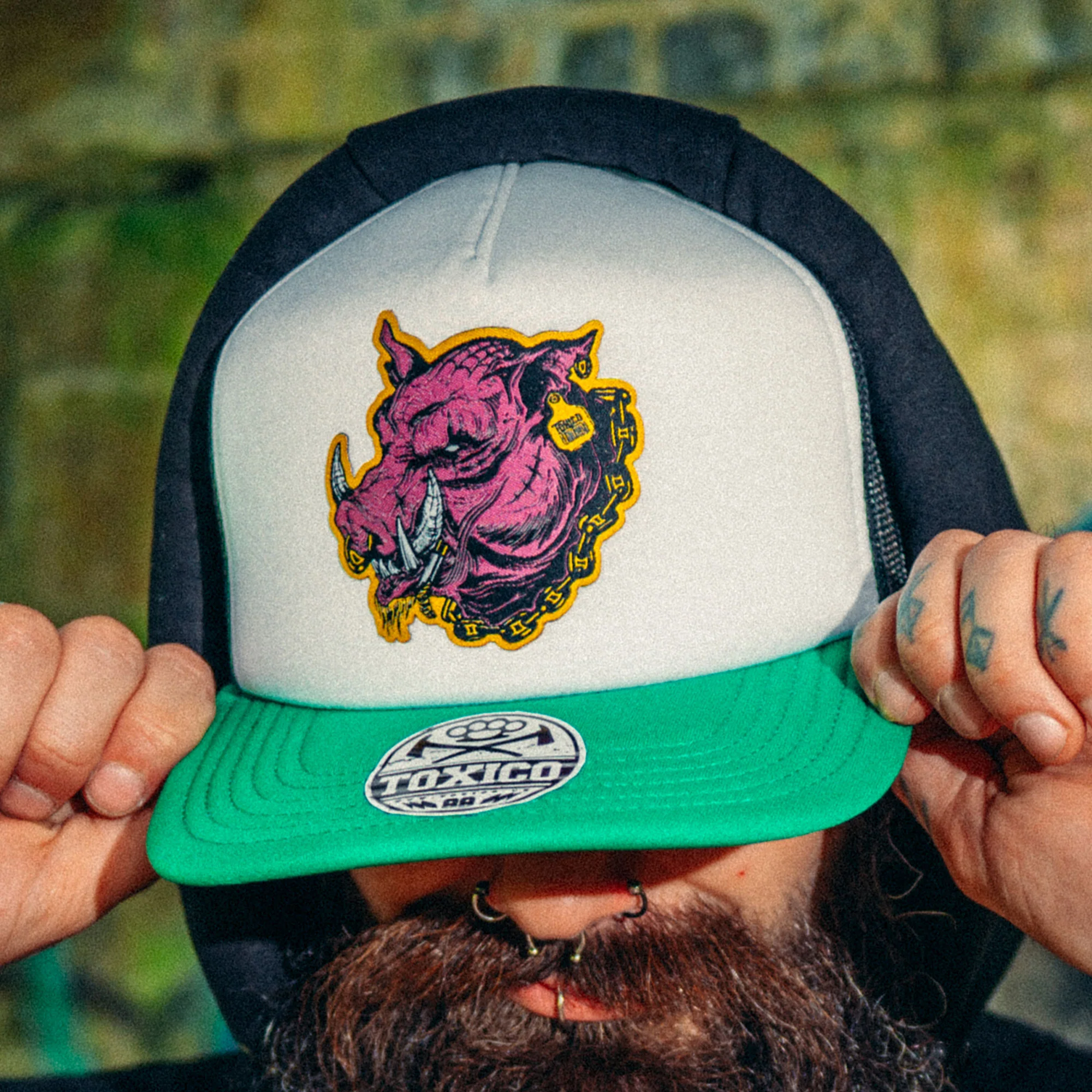 War Pig Trucker Hat - Image 3