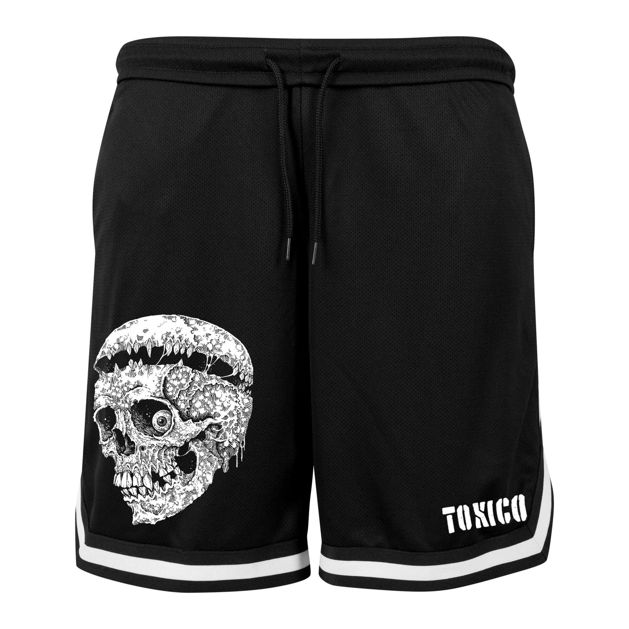 Wasteland Skull Mesh Shorts - Image 4