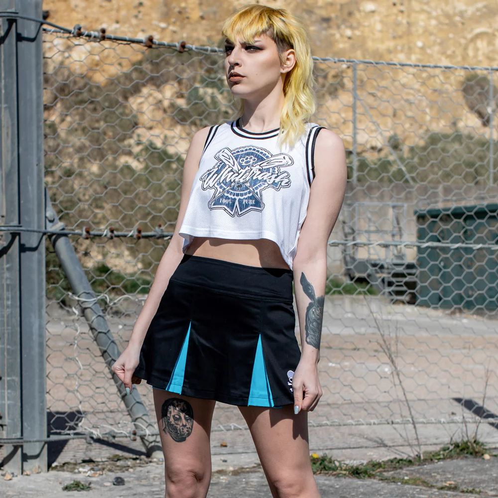 Skull & Bones Cheer Skirt - Image 5