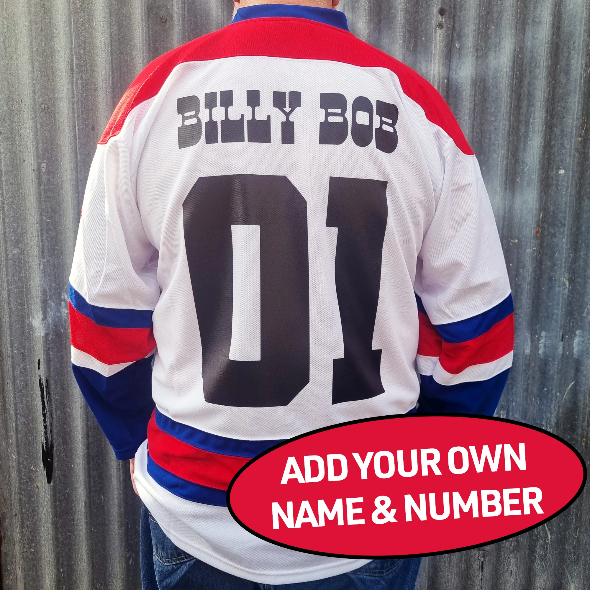 Whitetrash Allstars Hockey Jersey - Image 7
