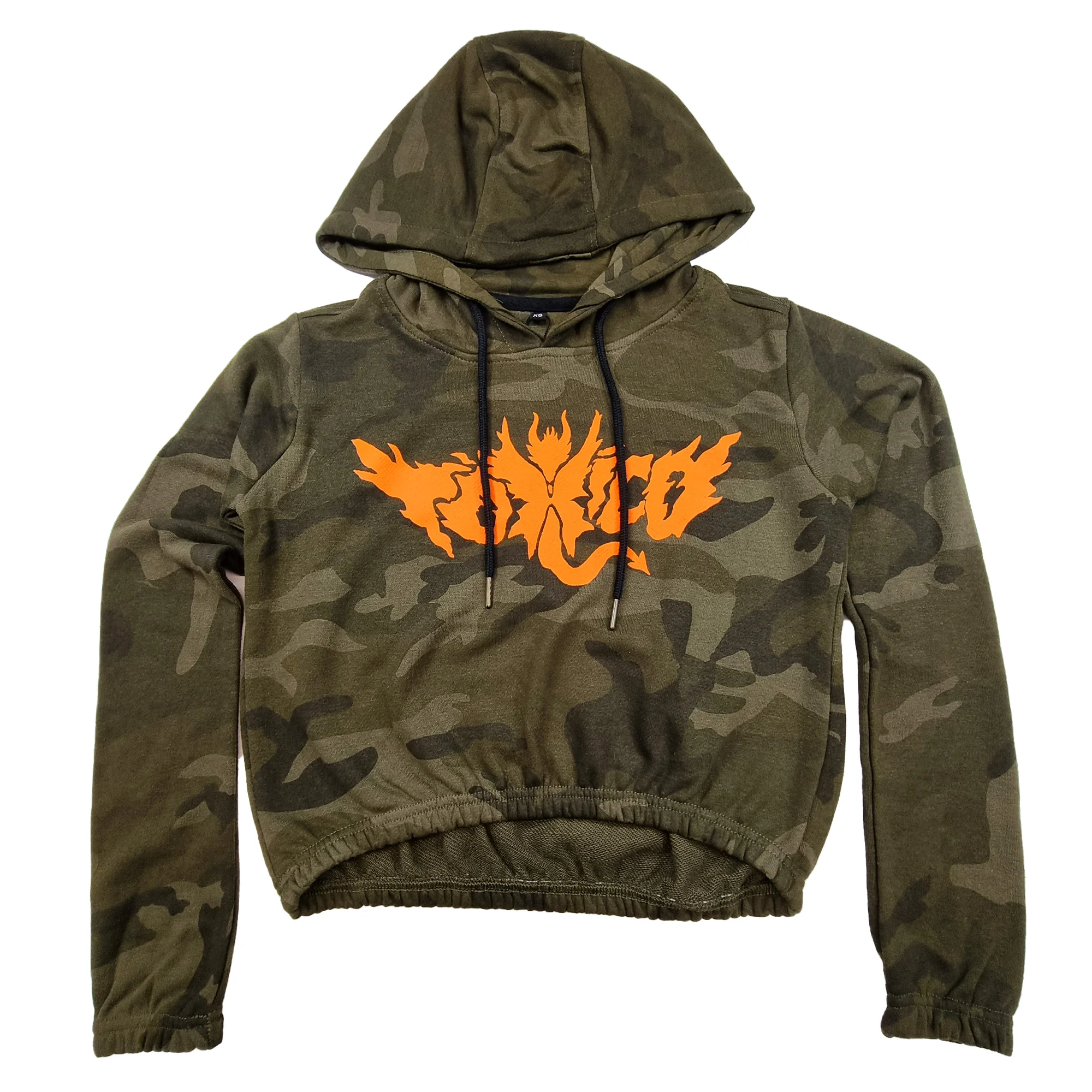 Winged Demon Cropped Hood - Image 4